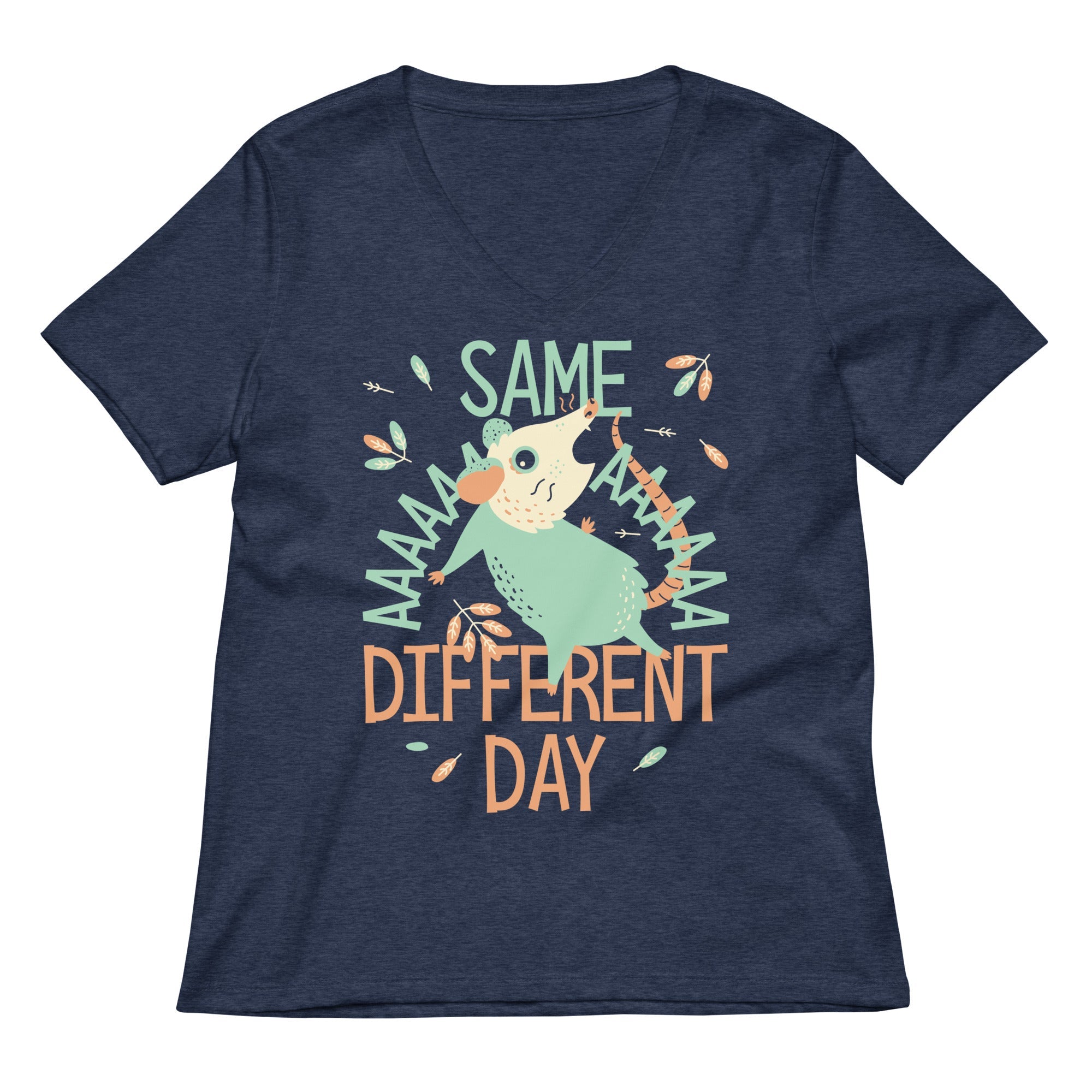Same Aaaa Different Day Women's V-Neck Tee