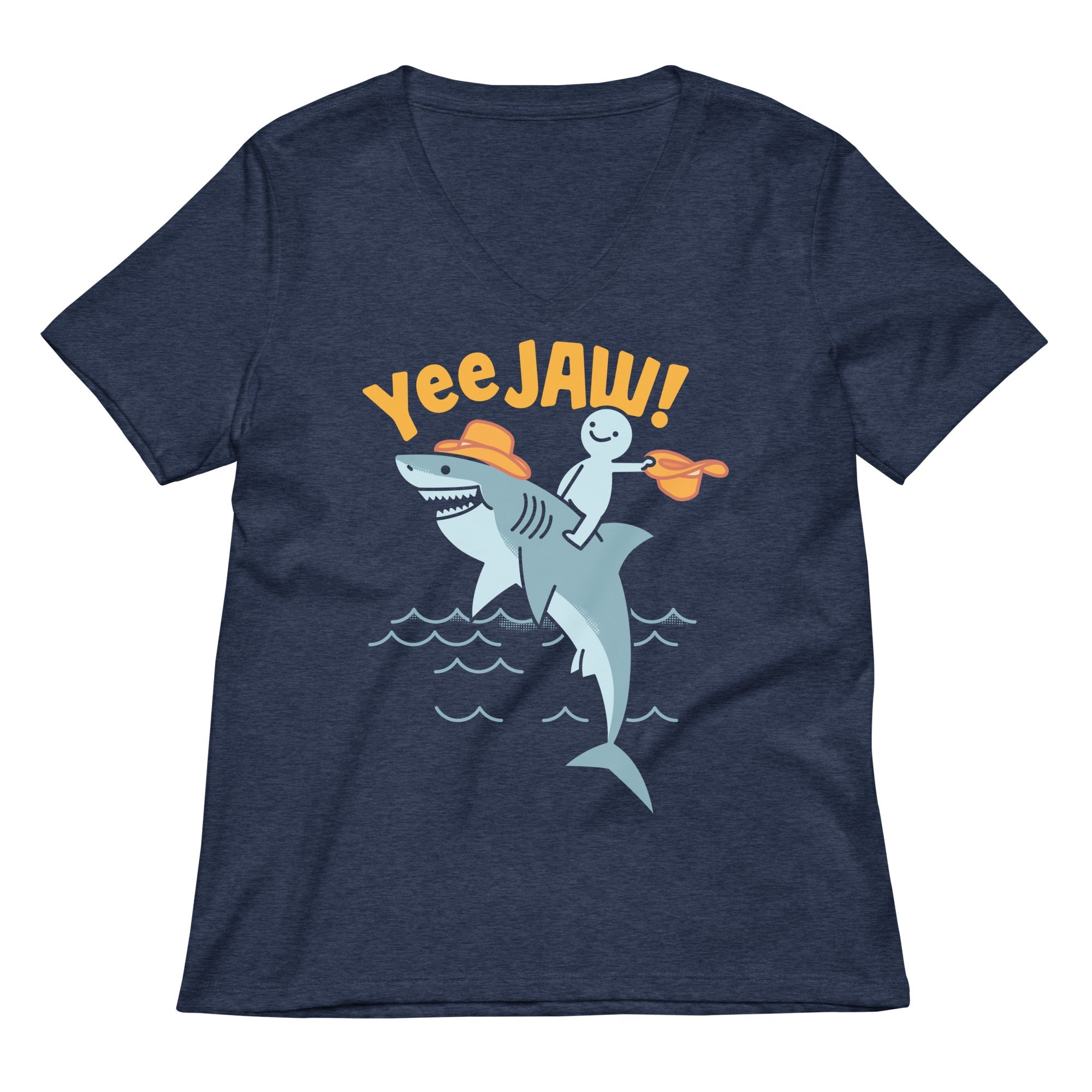 Yee Jaw! Women's V-Neck Tee