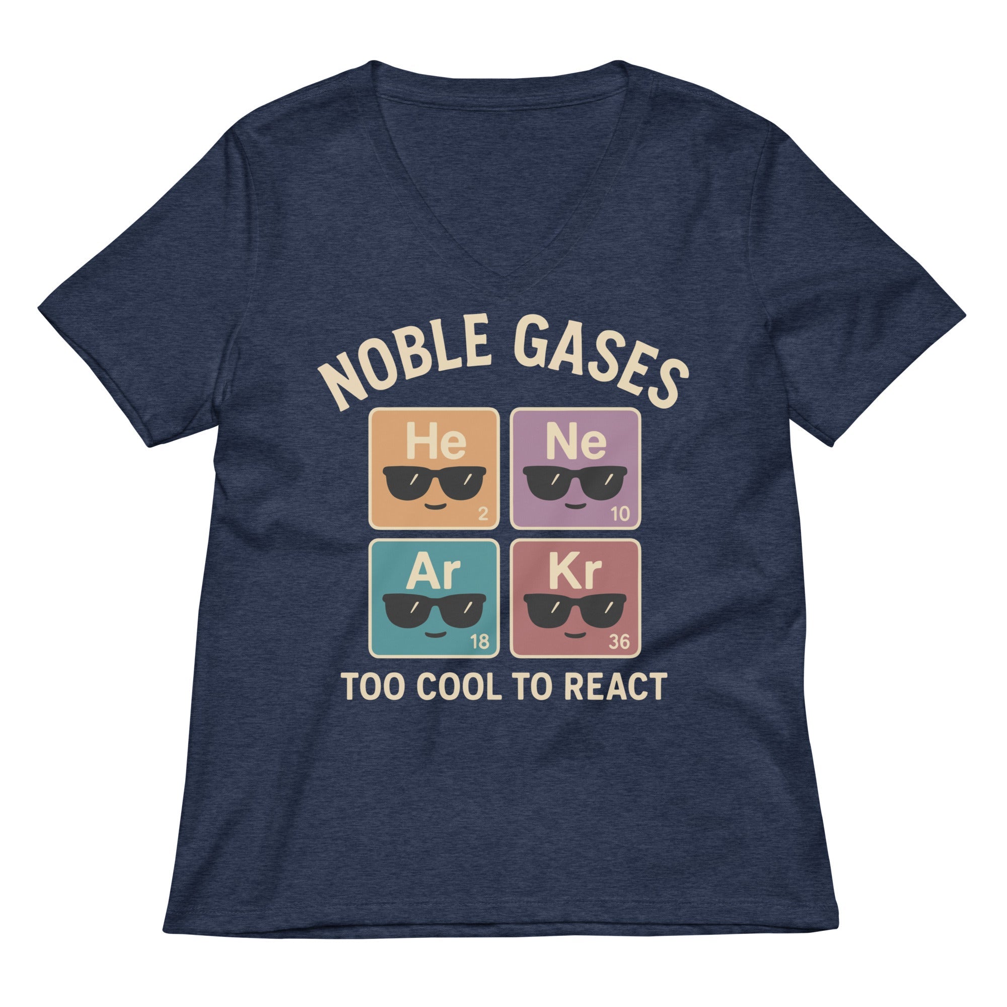 Noble Gases Women's V-Neck Tee