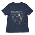 A Simple Question Of Weight Ratios Women's V-Neck Tee