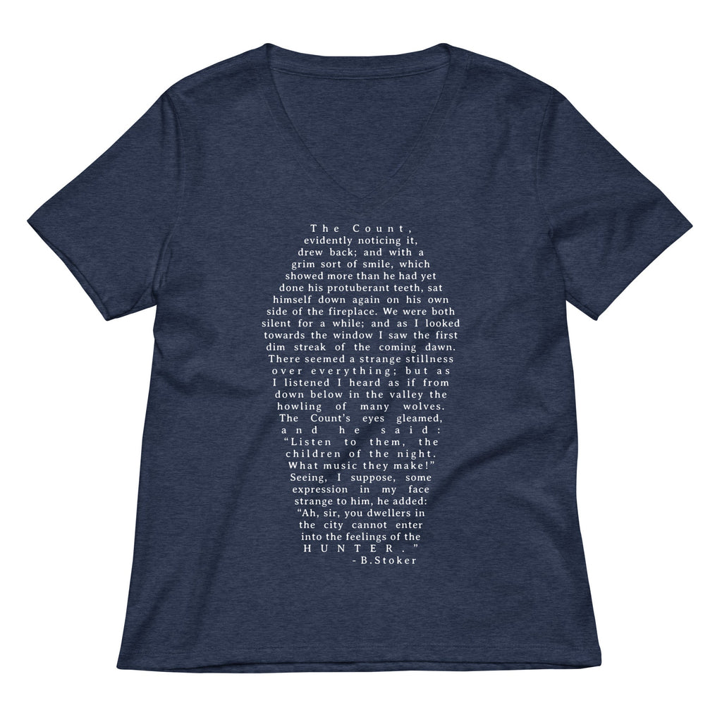 Dracula Women's V-Neck Tee