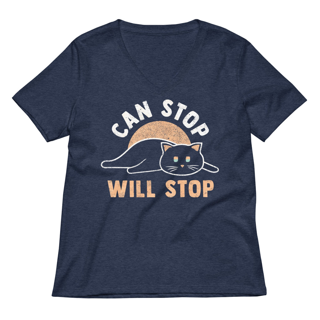 Can Stop Will Stop Women's V-Neck Tee