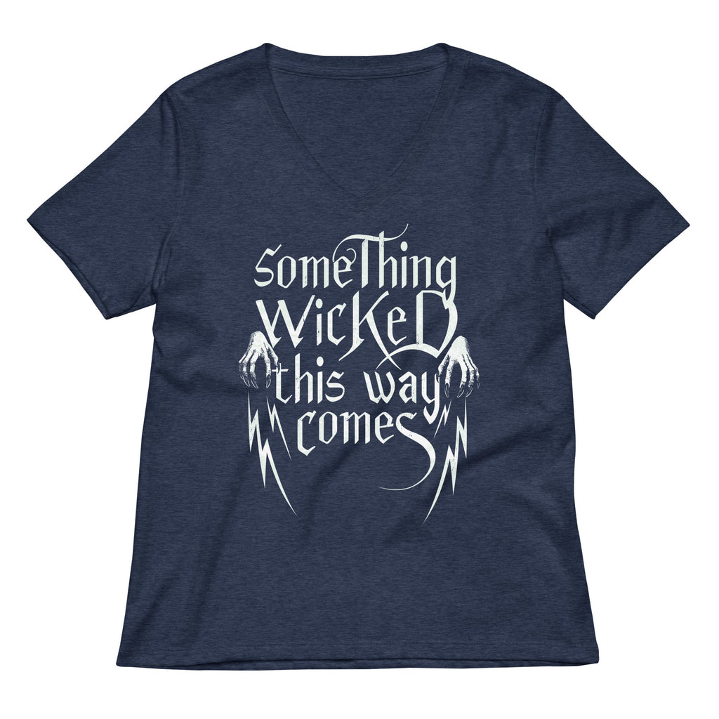 Something Wicked This Way Comes Women's V-Neck Tee