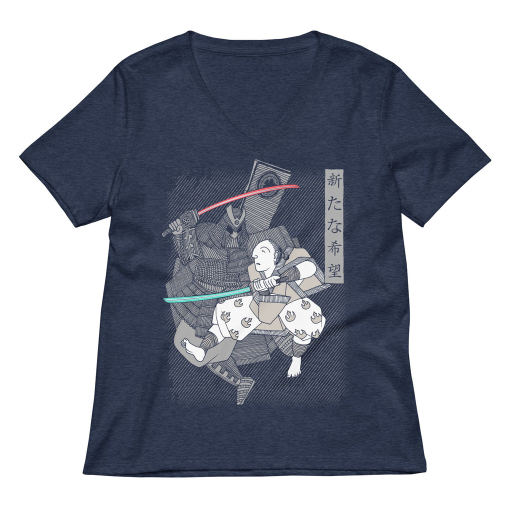 Light Katana Women's V-Neck Tee