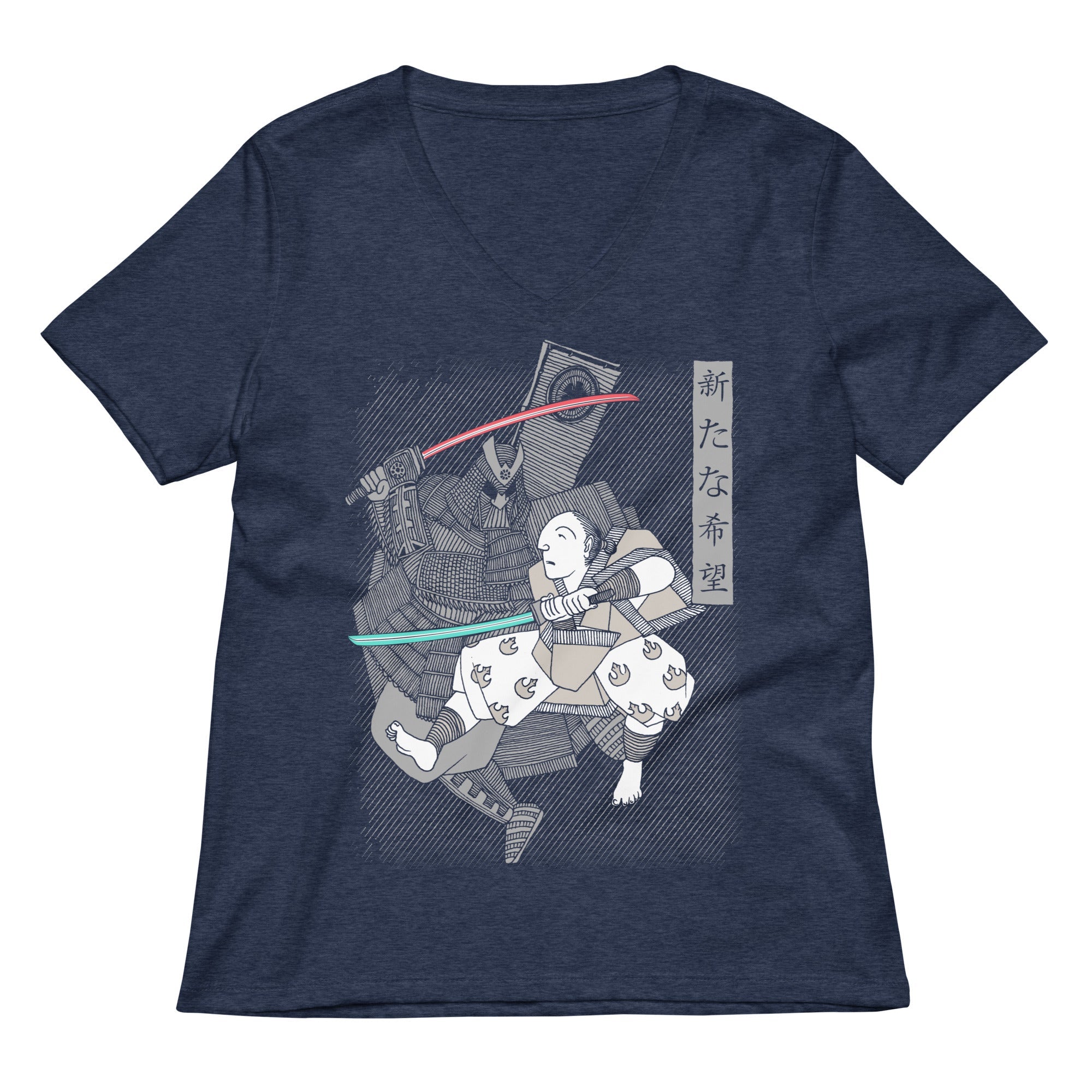 Light Katana Women's V-Neck Tee