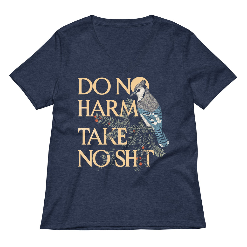 Do No Harm Women's V-Neck Tee