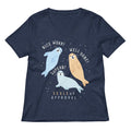 Seals Of Approval Women's V-Neck Tee