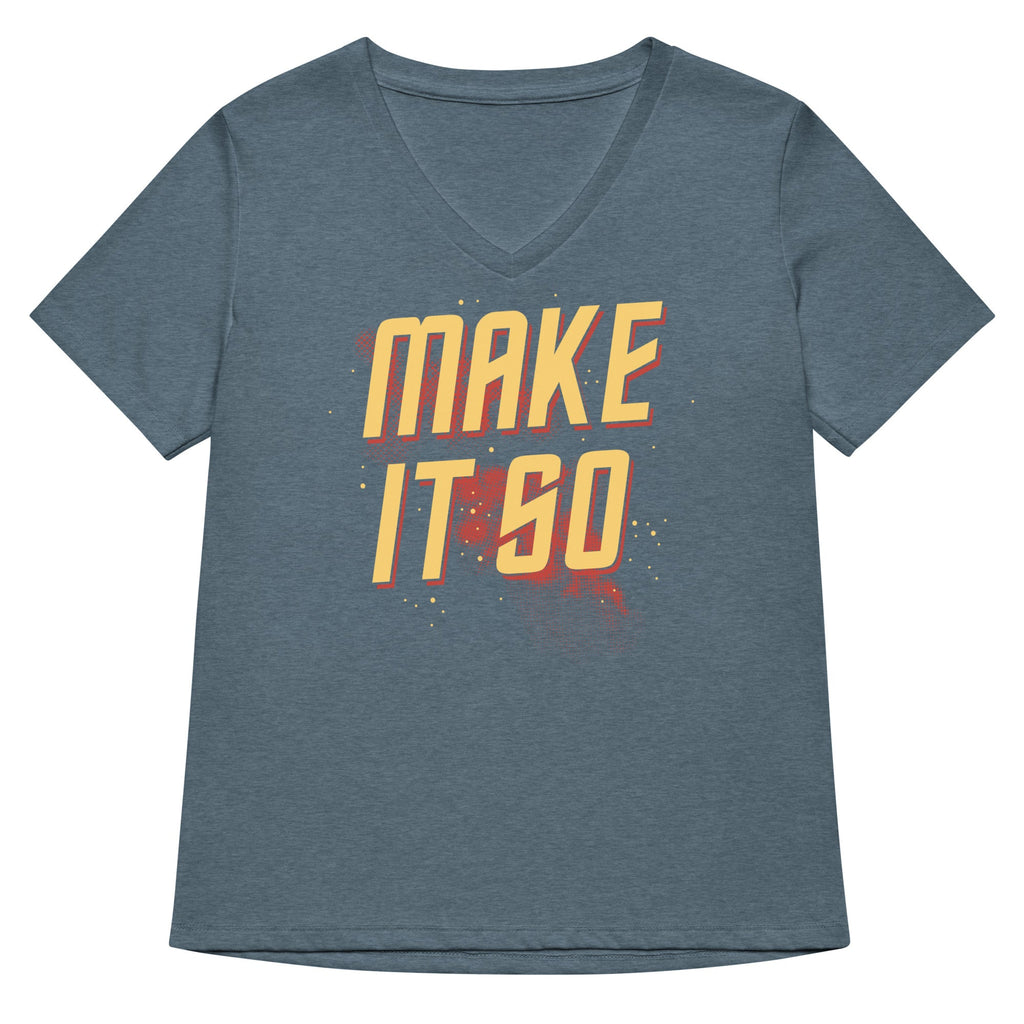 Make It So Women's V-Neck Tee
