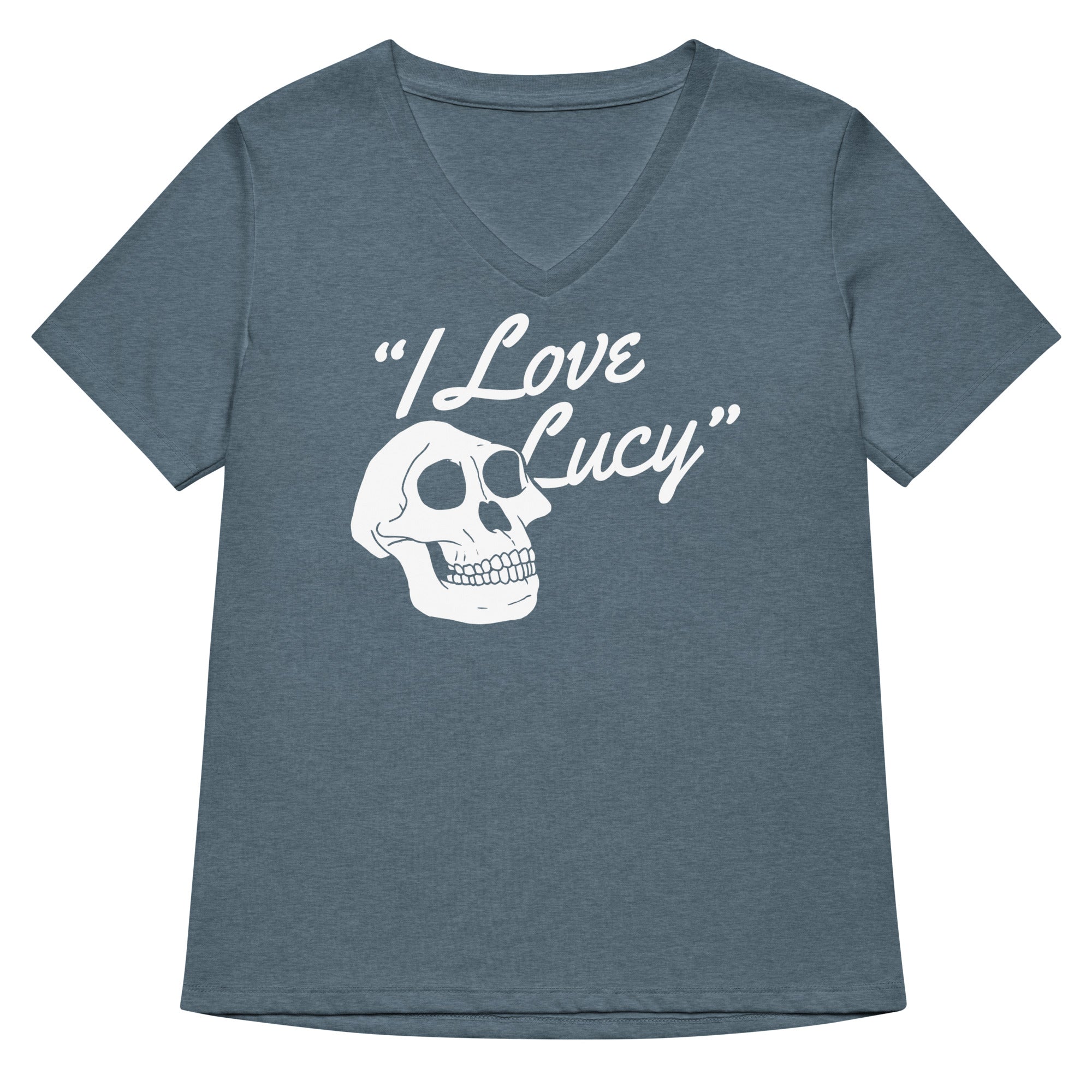 I Love Lucy Women's V-Neck Tee