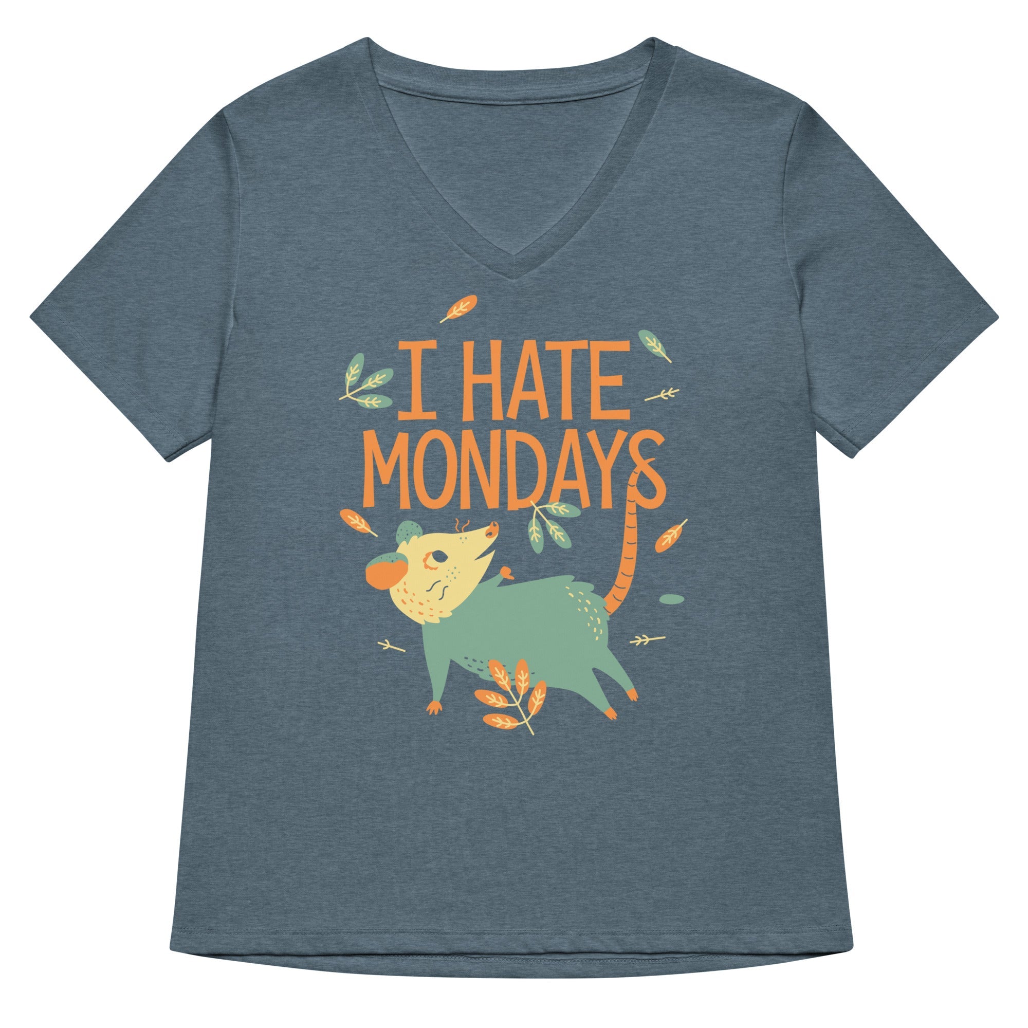 I Hate Mondays Women's V-Neck Tee