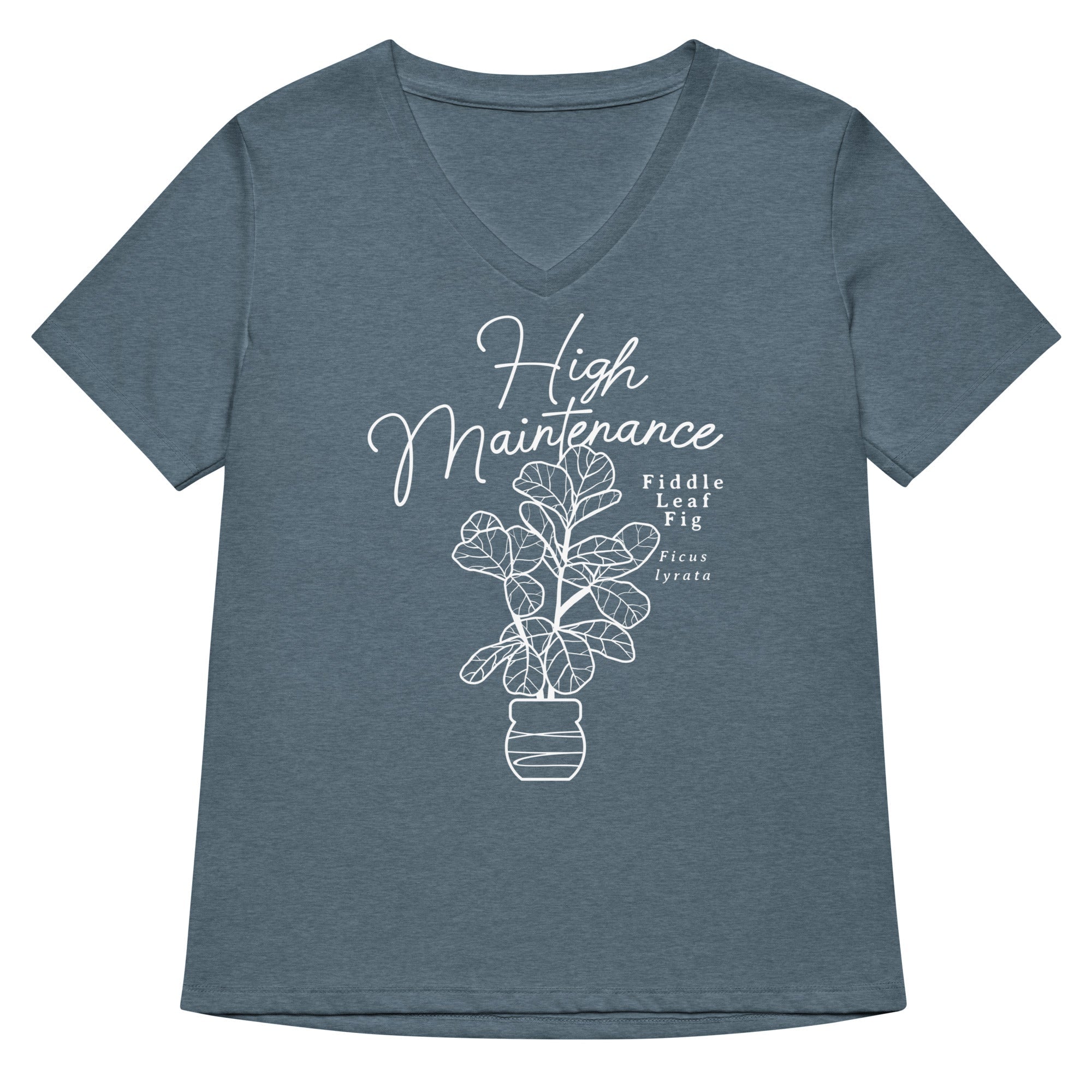 High Maintenance Women's V-Neck Tee