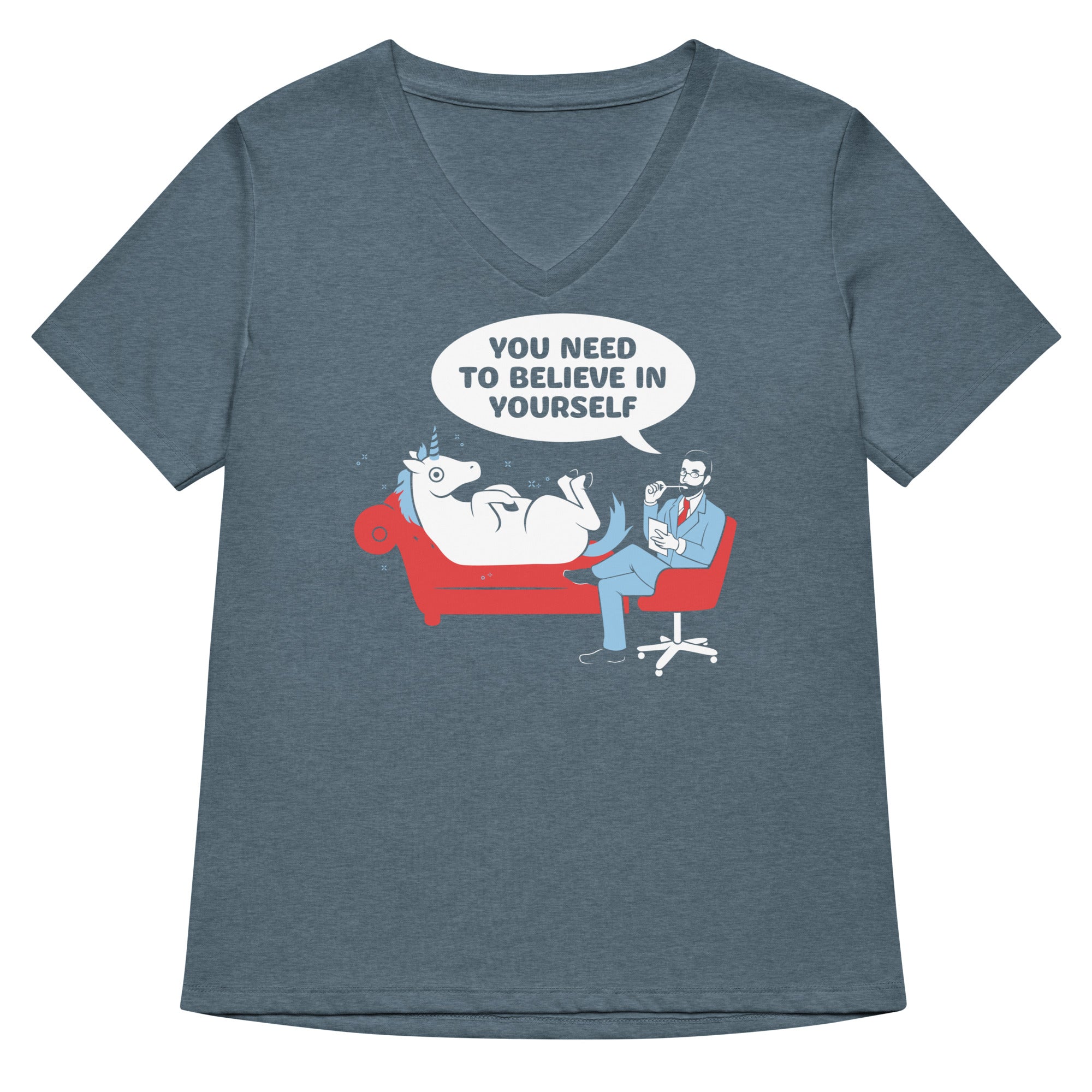 You Need To Believe In Yourself Women's V-Neck Tee