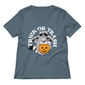 Trick Or Trash Women's V-Neck Tee