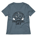 Live Every Day Like It's Pretzel Day Women's V-Neck Tee