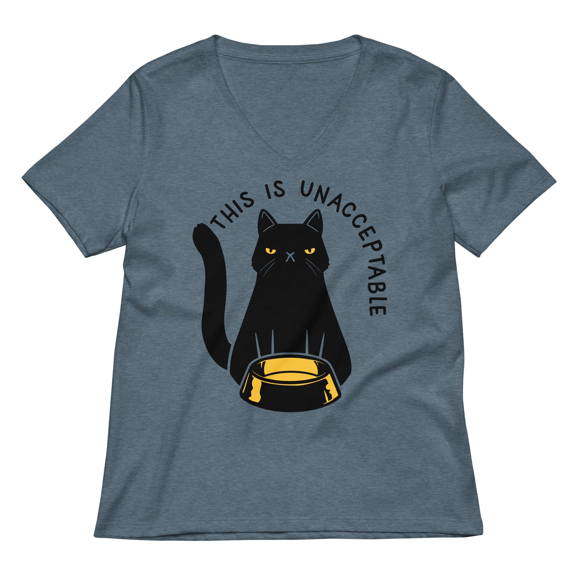 This Is Unacceptable Women's V-Neck Tee