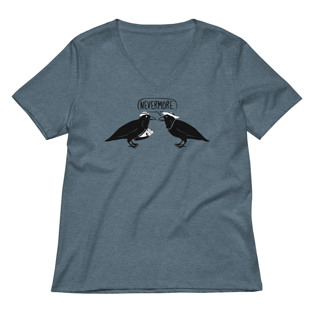 Nevermore Women's V-Neck Tee