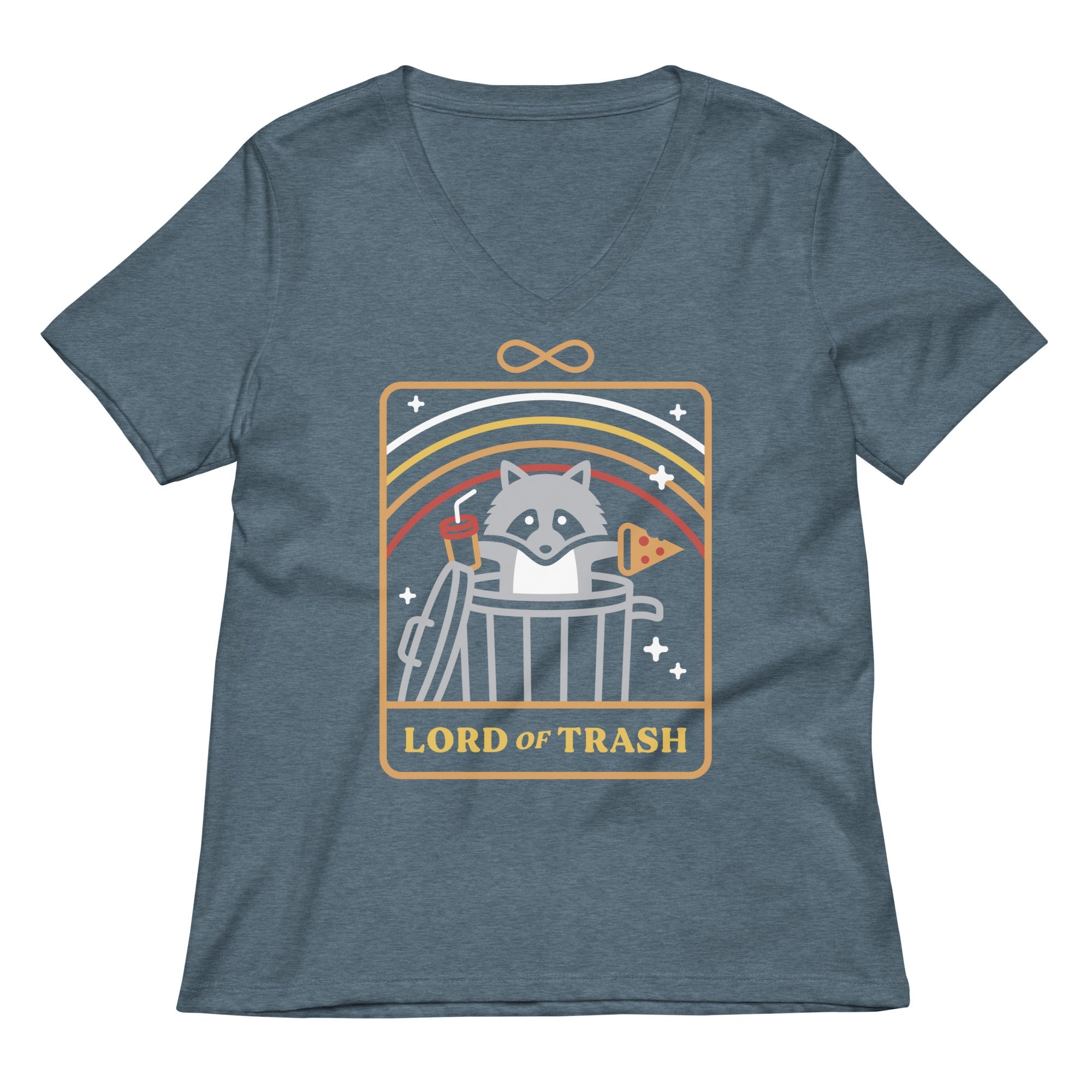 Lord Of Trash Tarot Women's V-Neck Tee