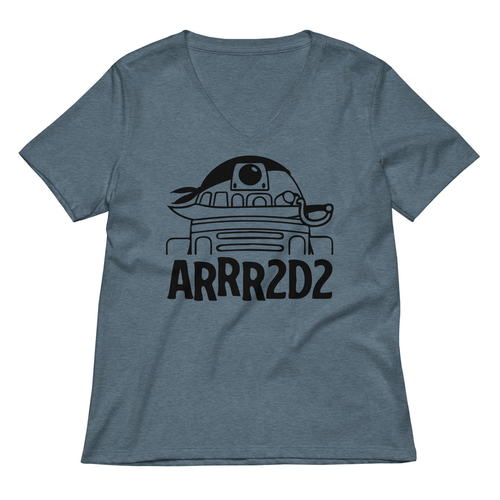 ARRR2D2 Women's V-Neck Tee