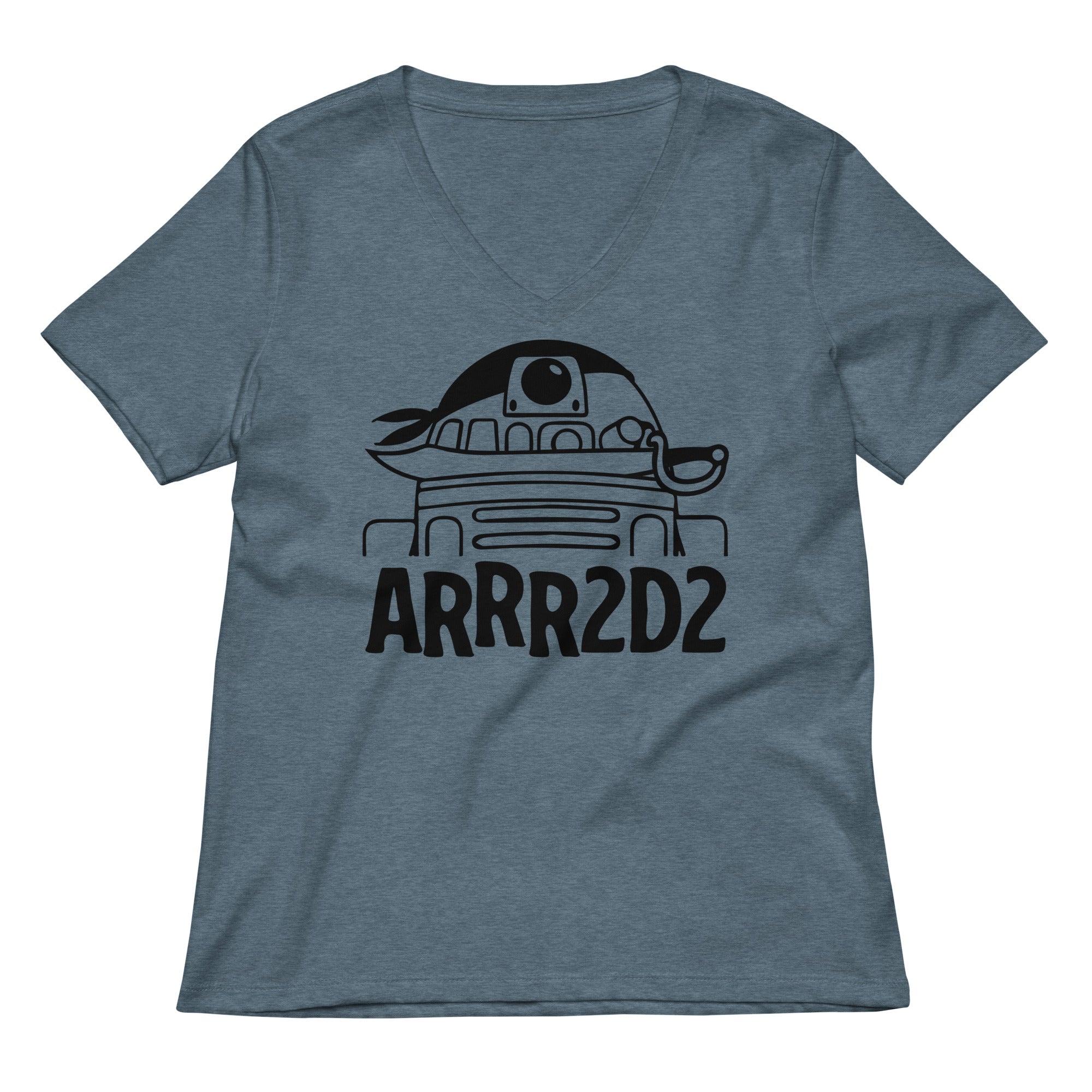 ARRR2D2 Women's V-Neck Tee