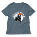 Mullet Over Women's V-Neck Tee