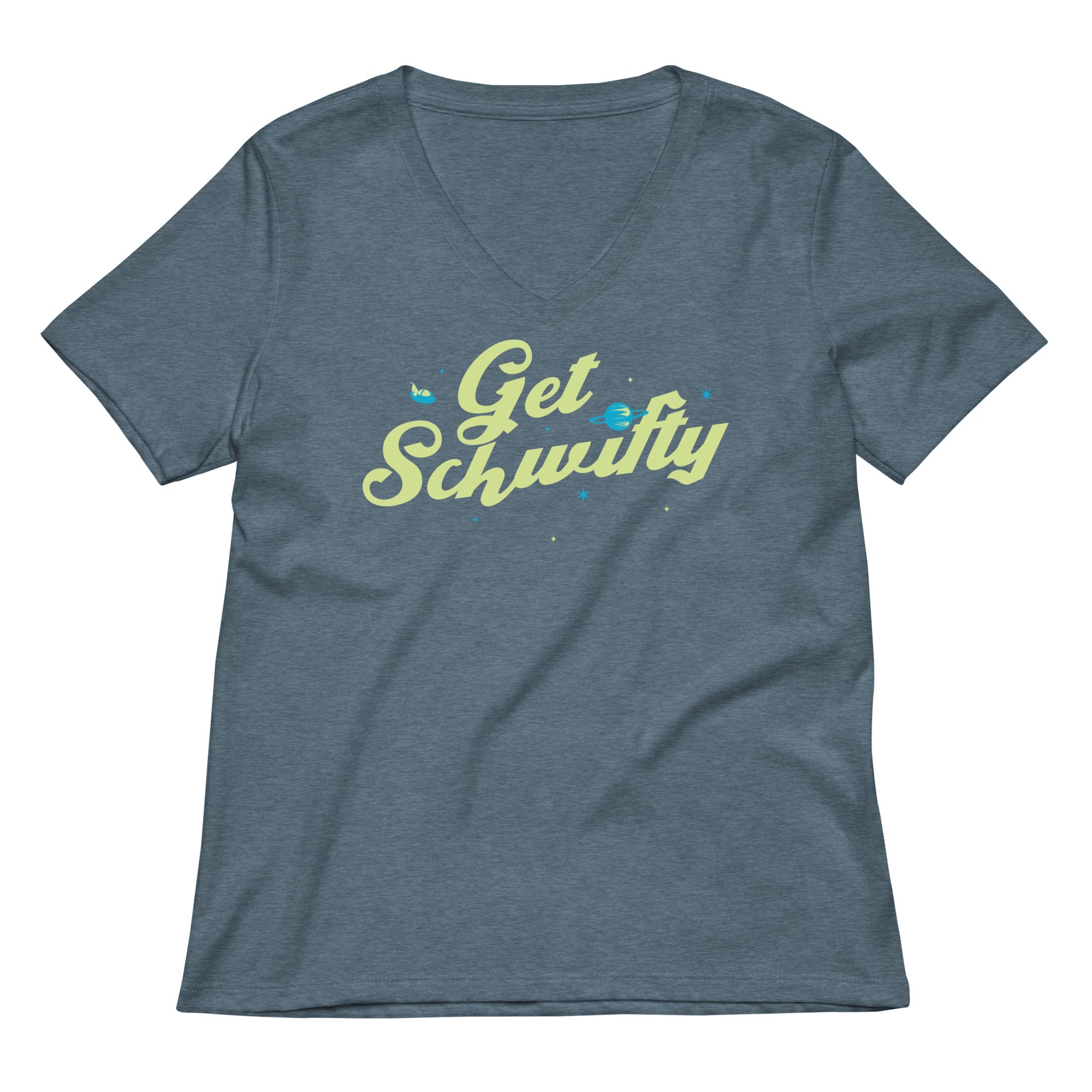 Get Schwifty Women's V-Neck Tee