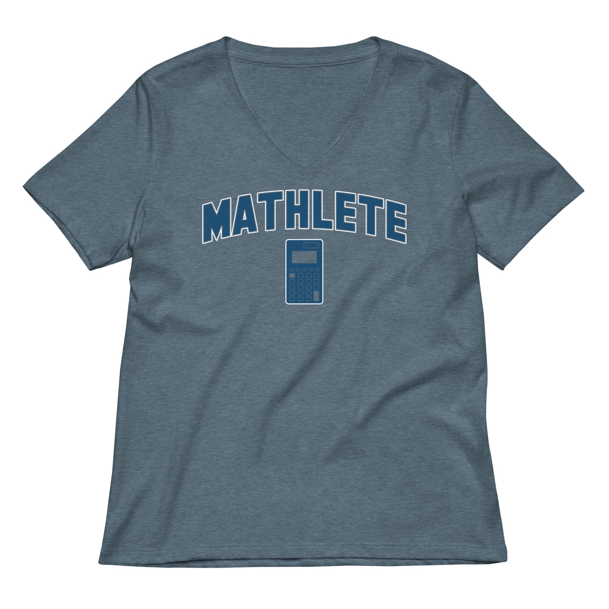 Mathlete Women's V-Neck Tee