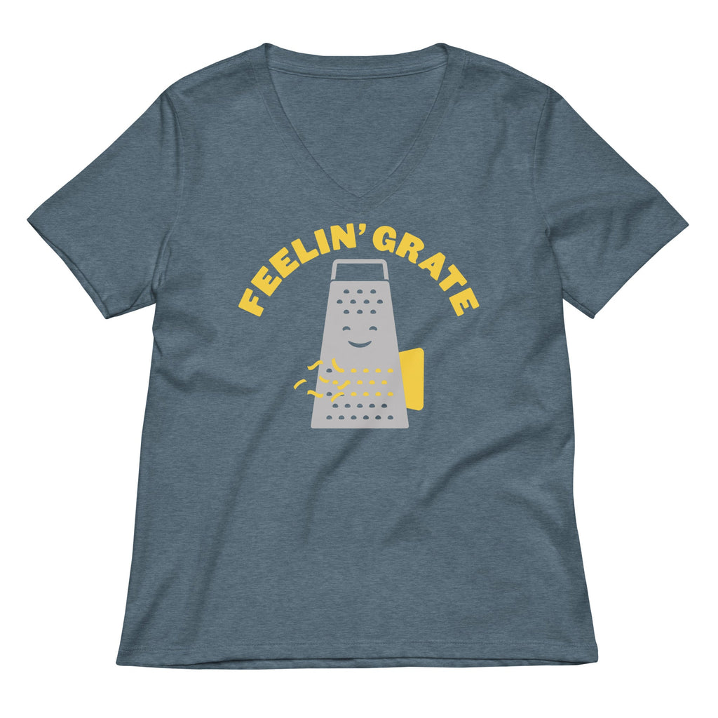 Feelin' Grate Women's V-Neck Tee