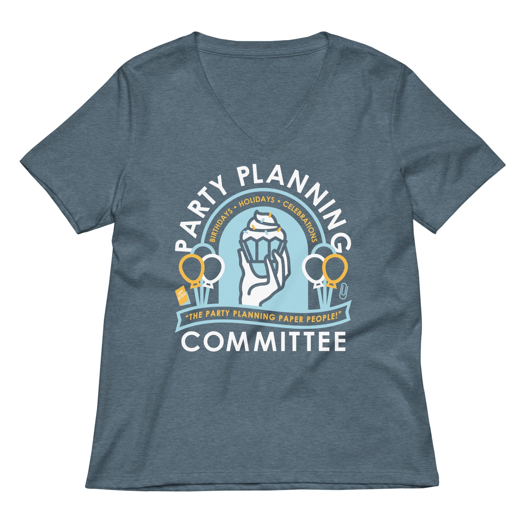 Party Planning Committee Women's V-Neck Tee