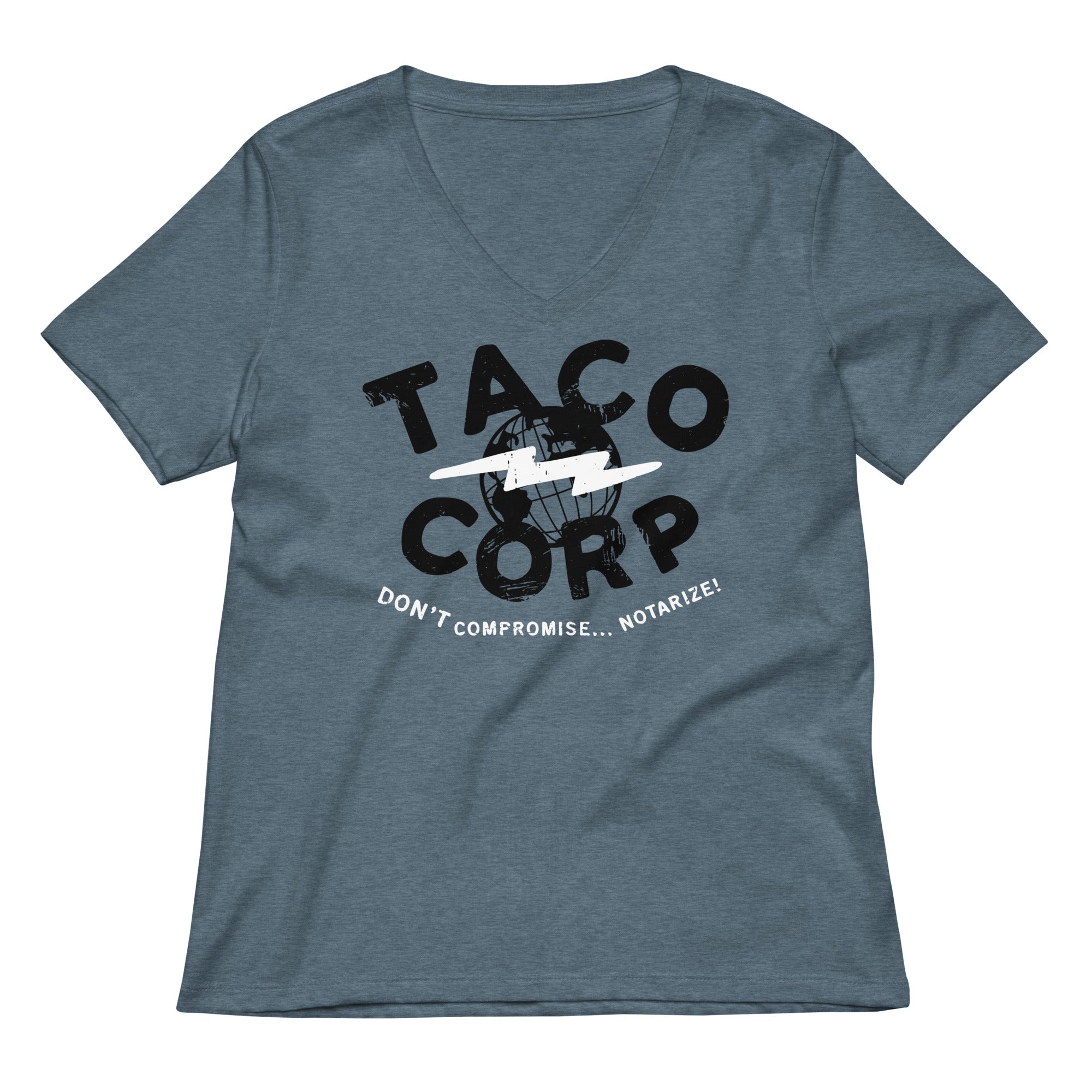 Taco Corp Women's V-Neck Tee