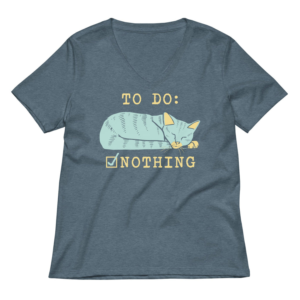 To Do: Nothing Women's V-Neck Tee