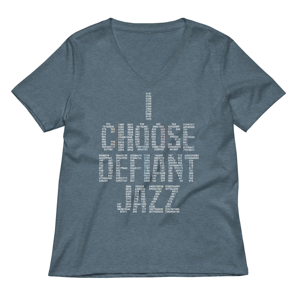 I Choose Defiant Jazz Women's V-Neck Tee