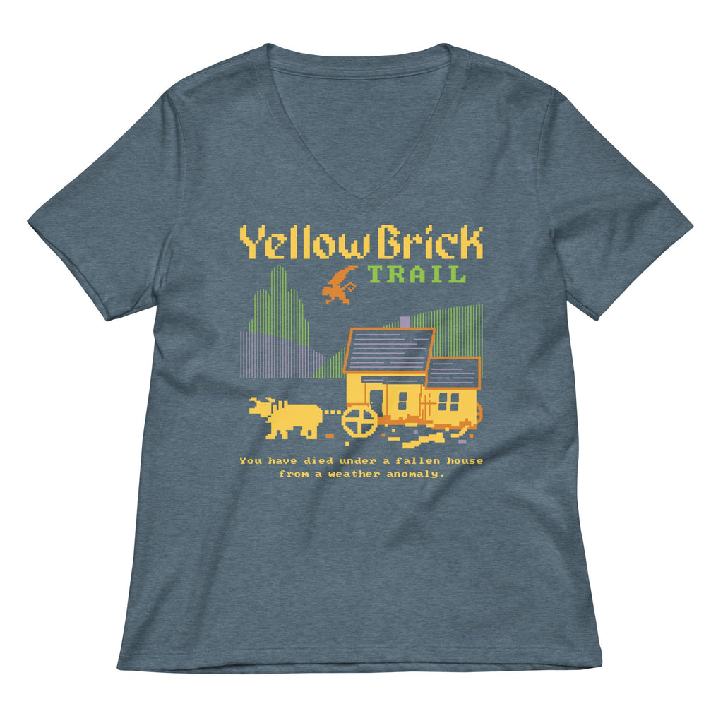 Yellow Brick Trail Women's V-Neck Tee
