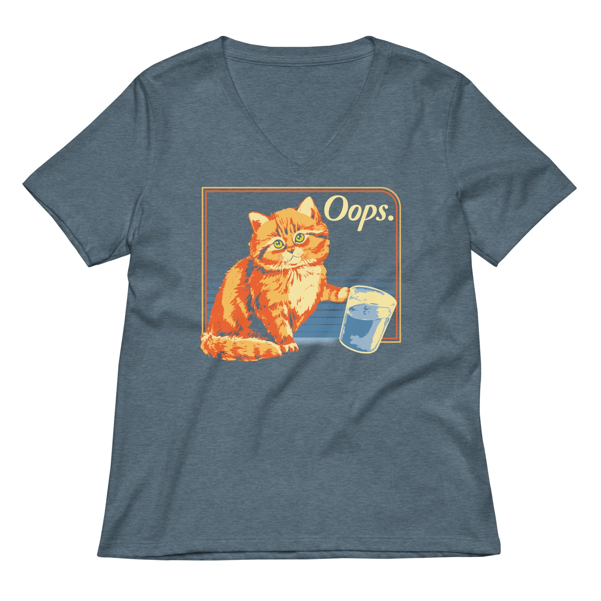 Oops Women's V-Neck Tee