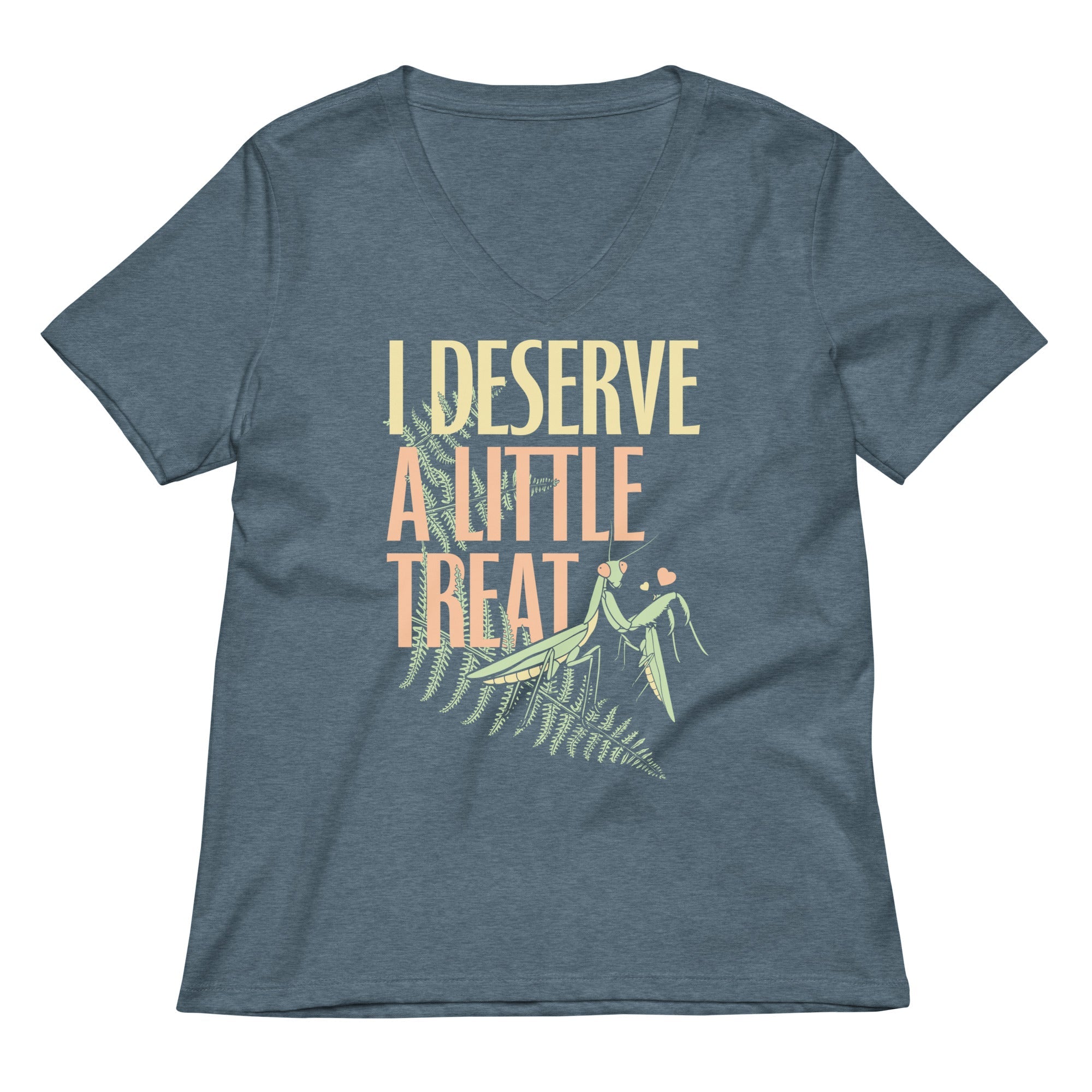 I Deserve A Little Treat Women's V-Neck Tee