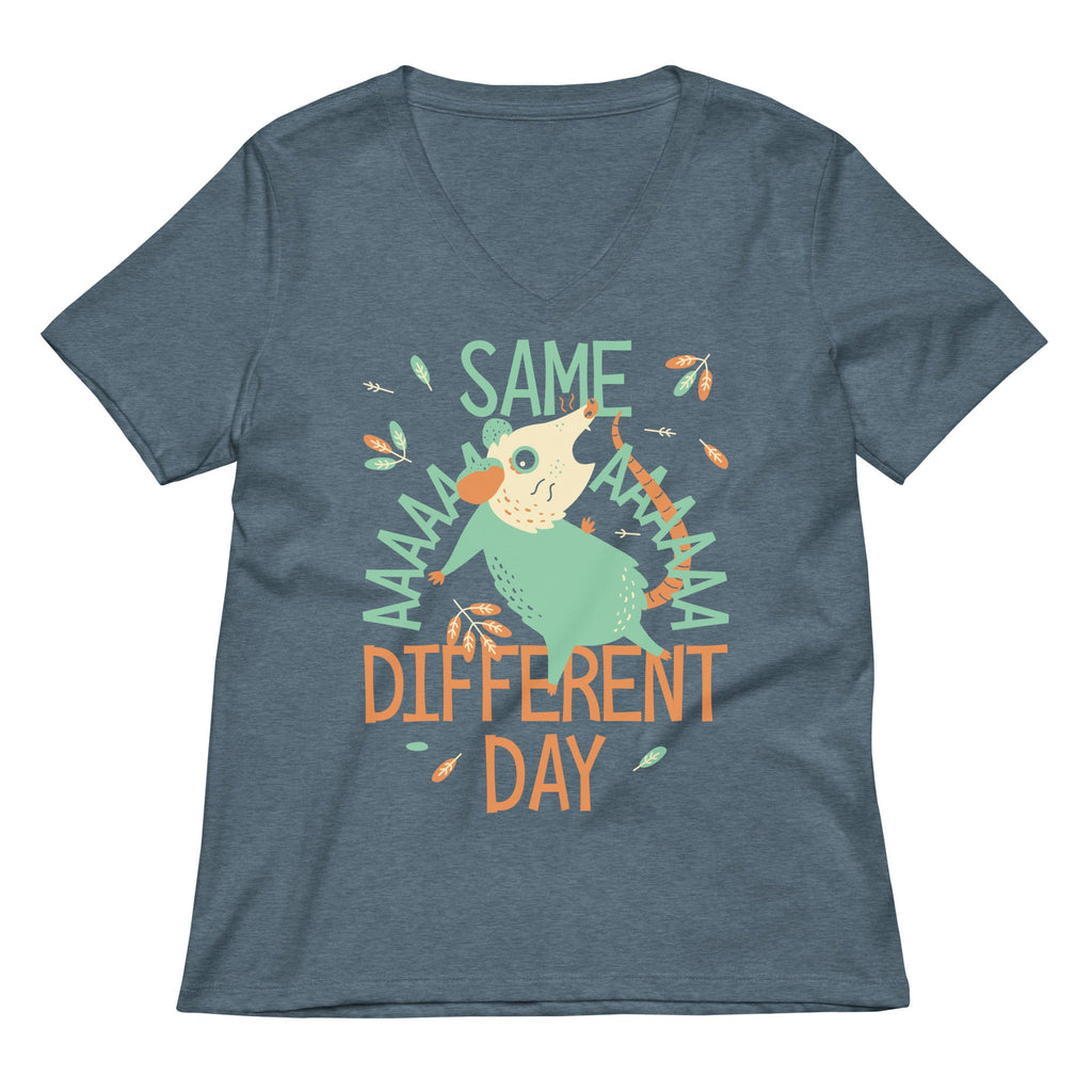 Same Aaaa Different Day Women's V-Neck Tee