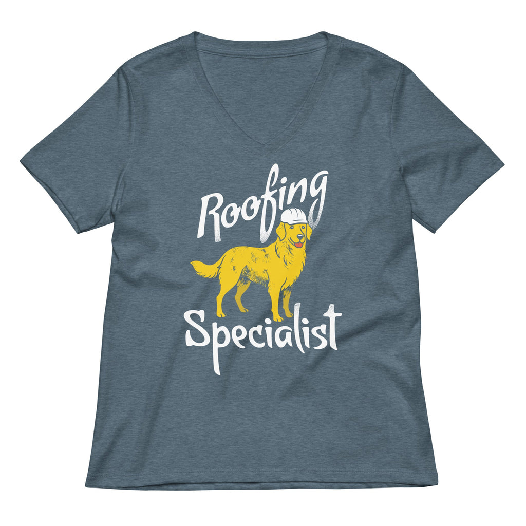 Roofing Specialist Women's V-Neck Tee