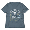 Mathletic Dept Women's V-Neck Tee