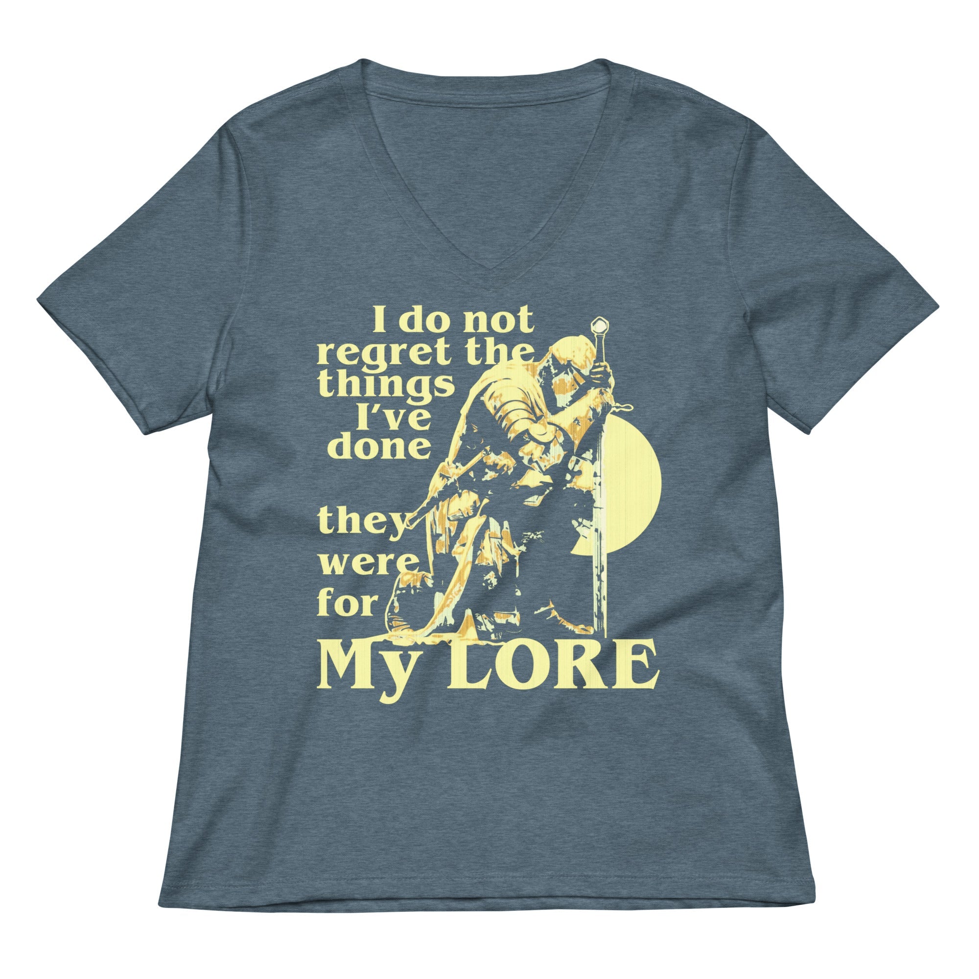 They Were For My Lore Women's V-Neck Tee