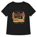 Pompeii Floor is Lava Championship Women's V-Neck Tee