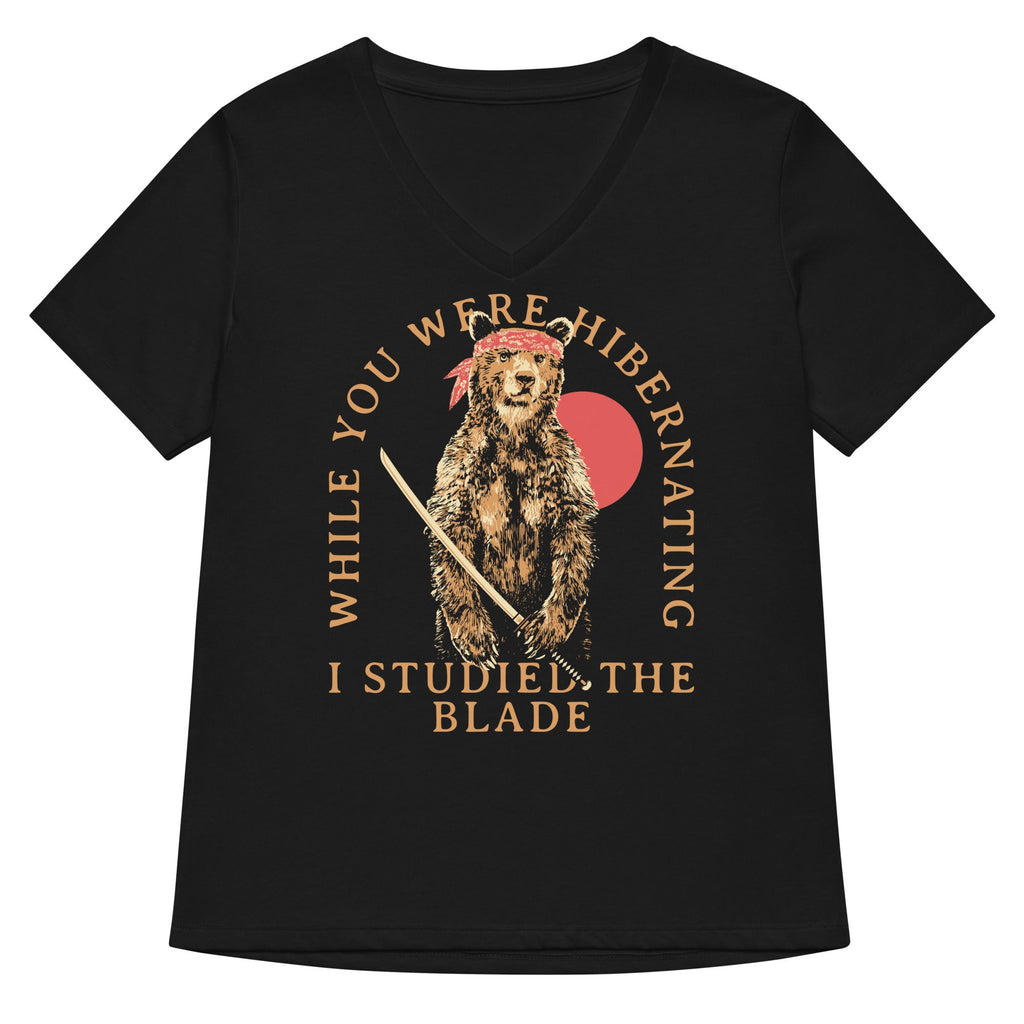 I Studied The Blade Women's V-Neck Tee