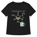 Powered By Caffeine Women's V-Neck Tee