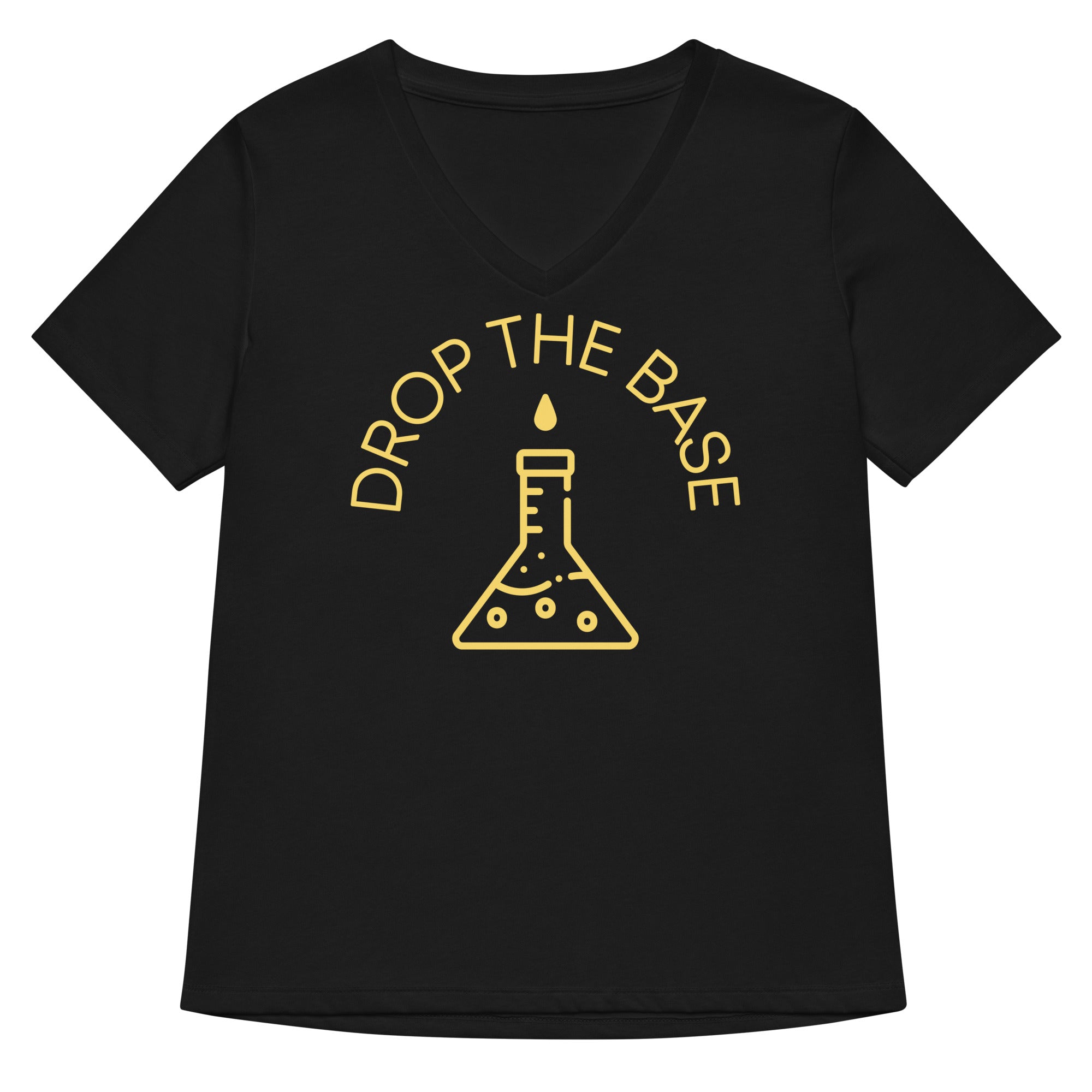 Drop The Base Women's V-Neck Tee