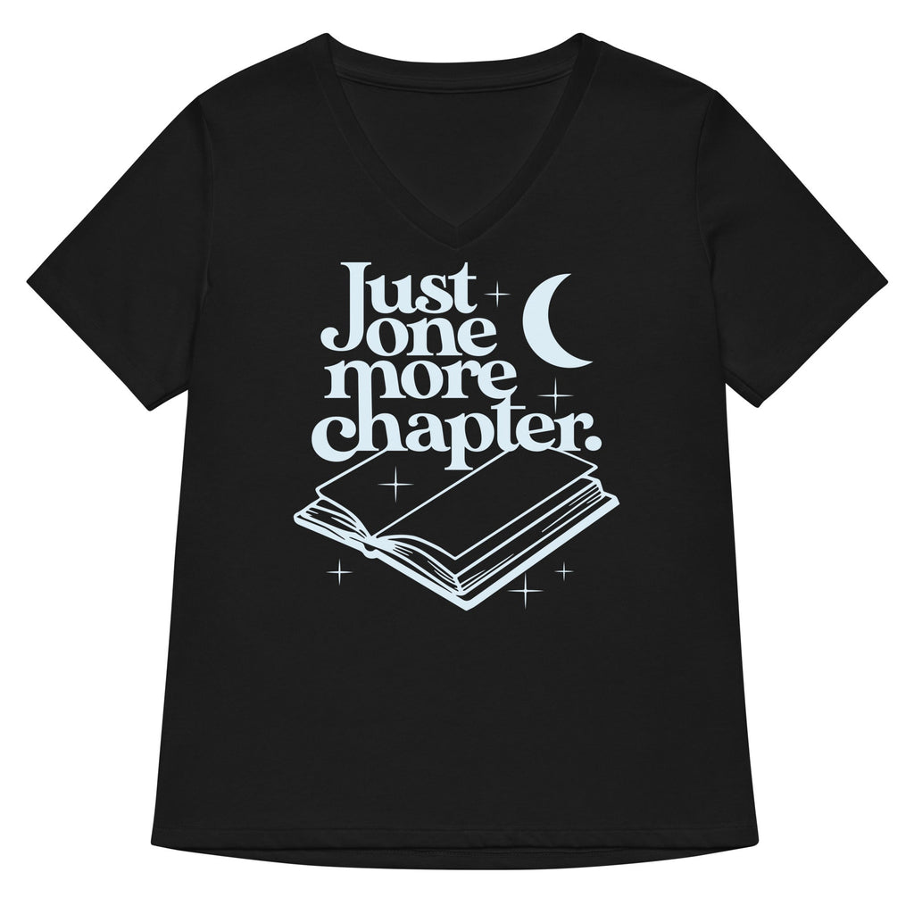 Just One More Chapter Women's V-Neck Tee