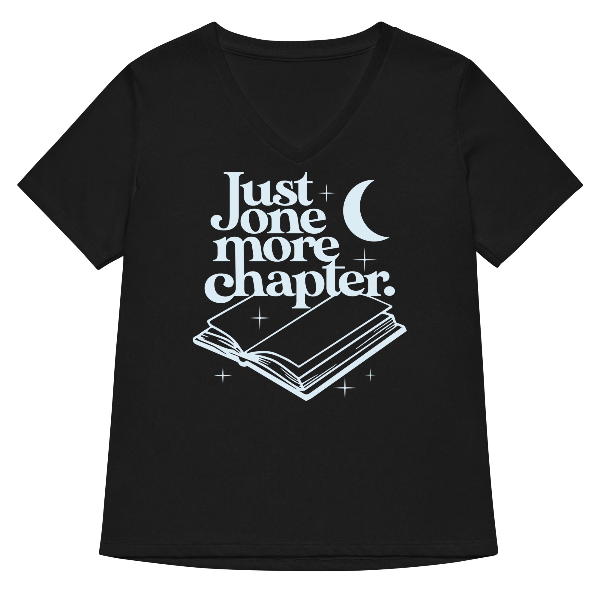 Just One More Chapter Women's V-Neck Tee