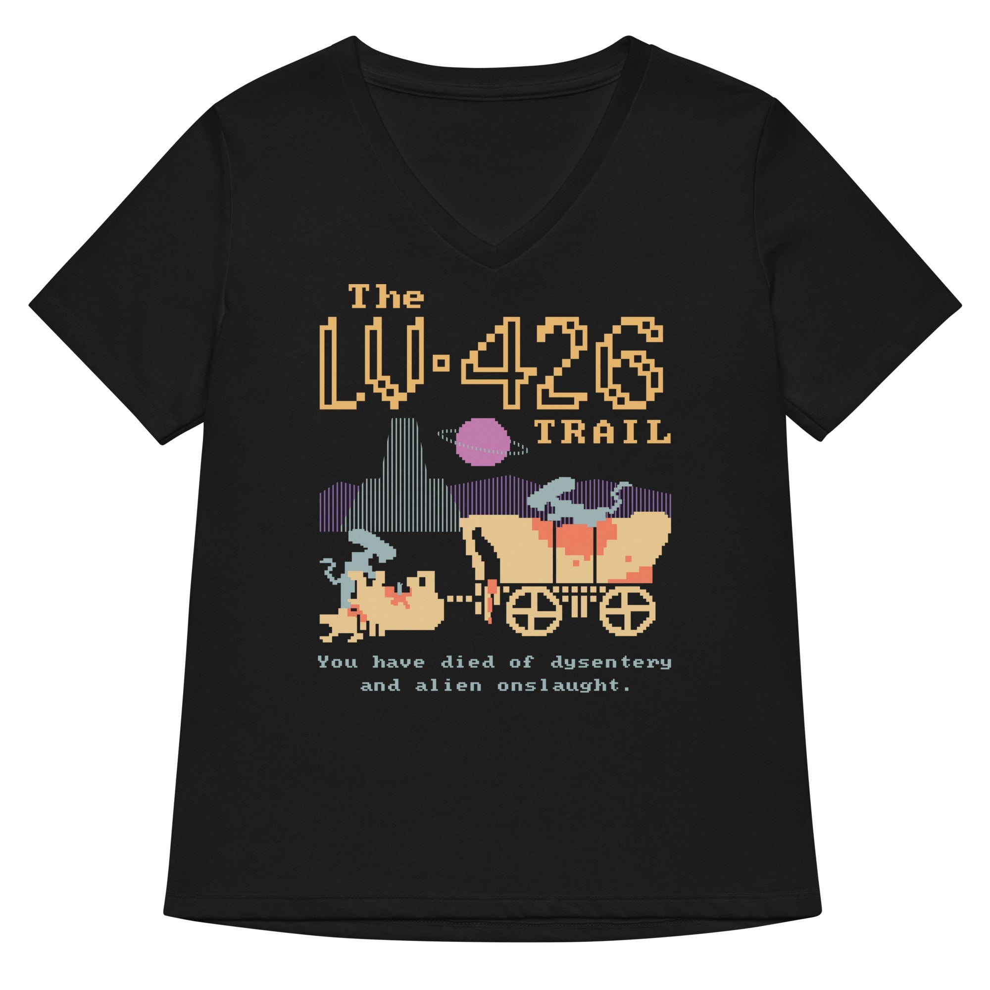 LV-426 Trail Women's V-Neck Tee