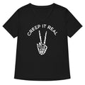 Creep It Real Women's V-Neck Tee