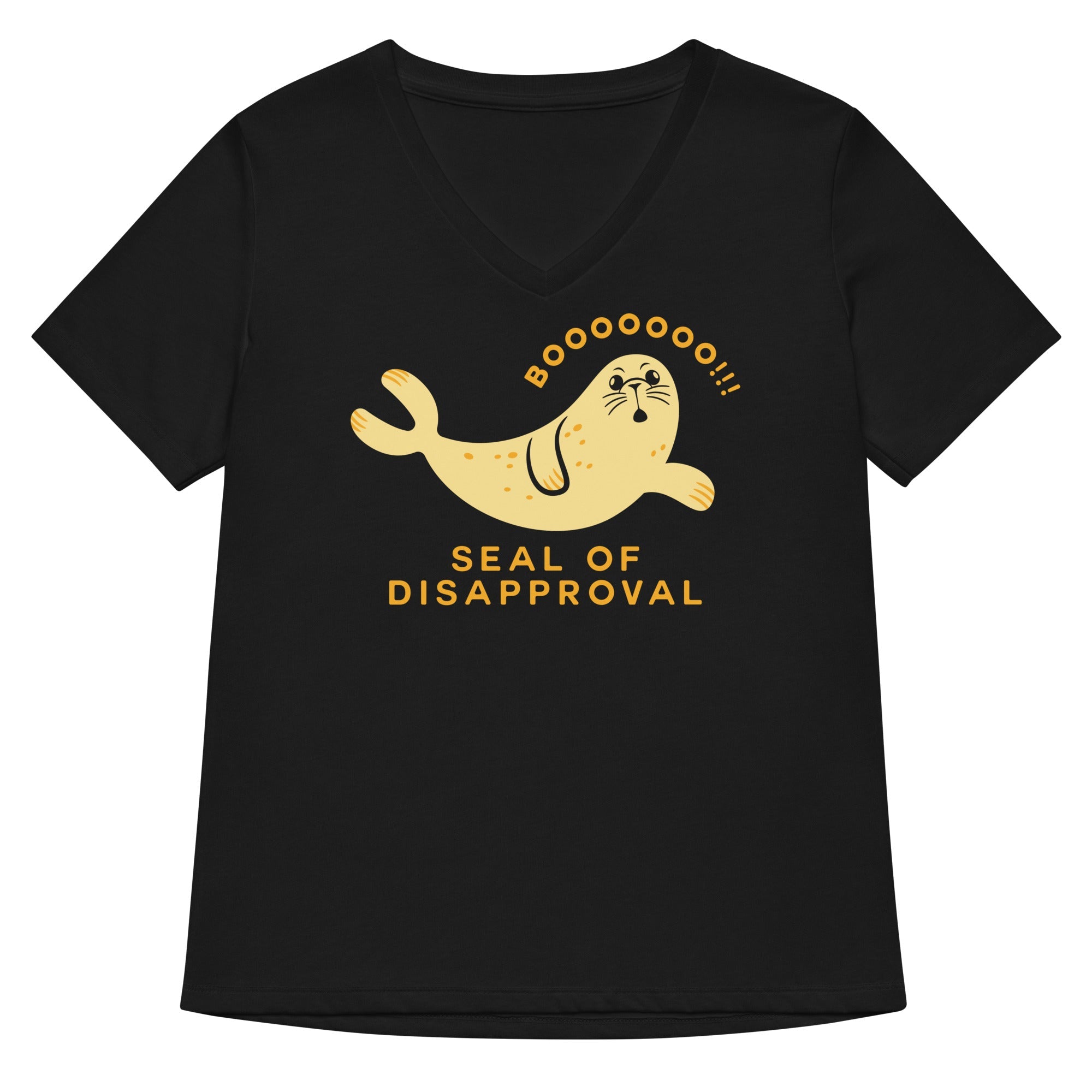 Seal Of Disapproval Women's V-Neck Tee