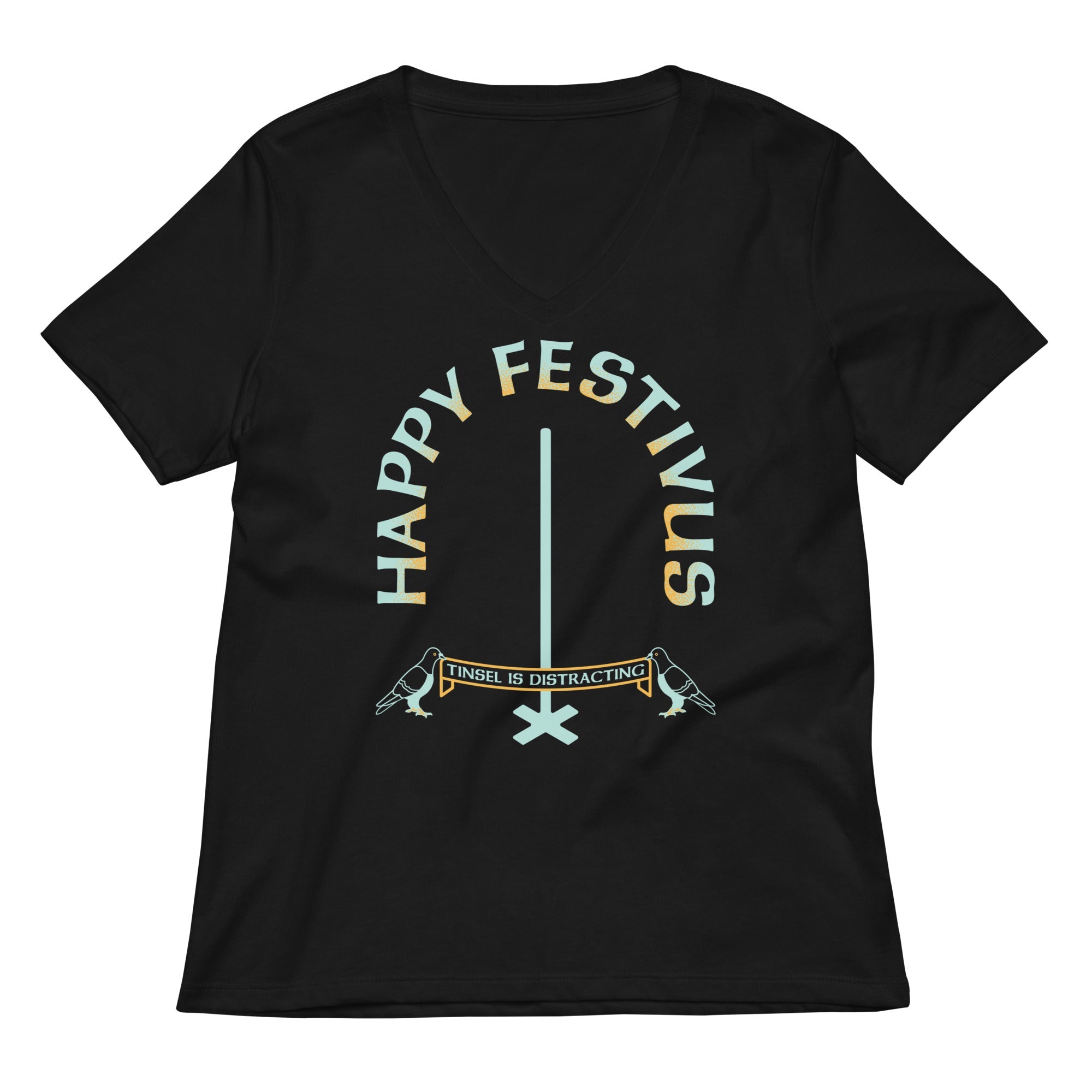 Happy Festivus Women's V-Neck Tee