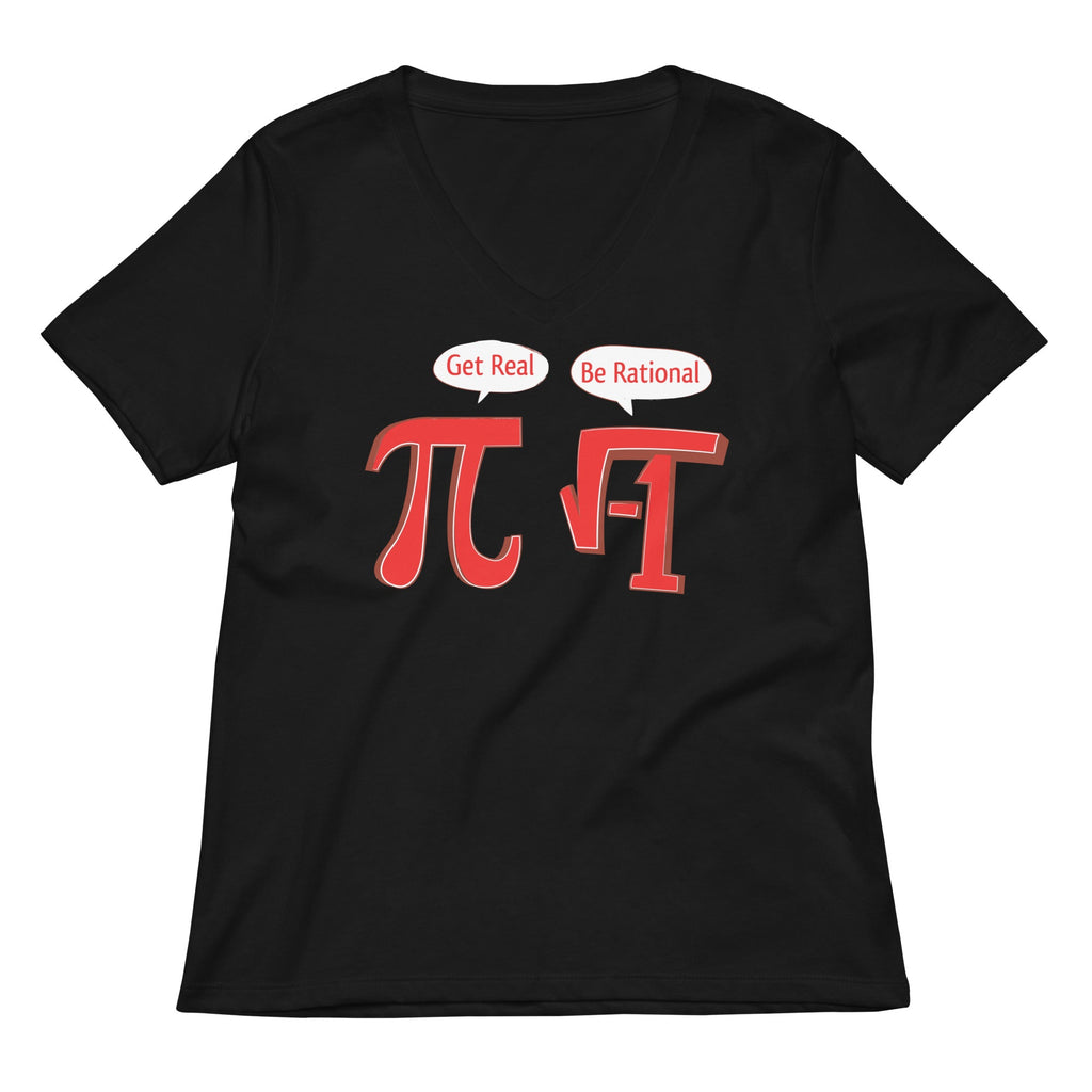 Pi Be Rational Women's V-Neck Tee