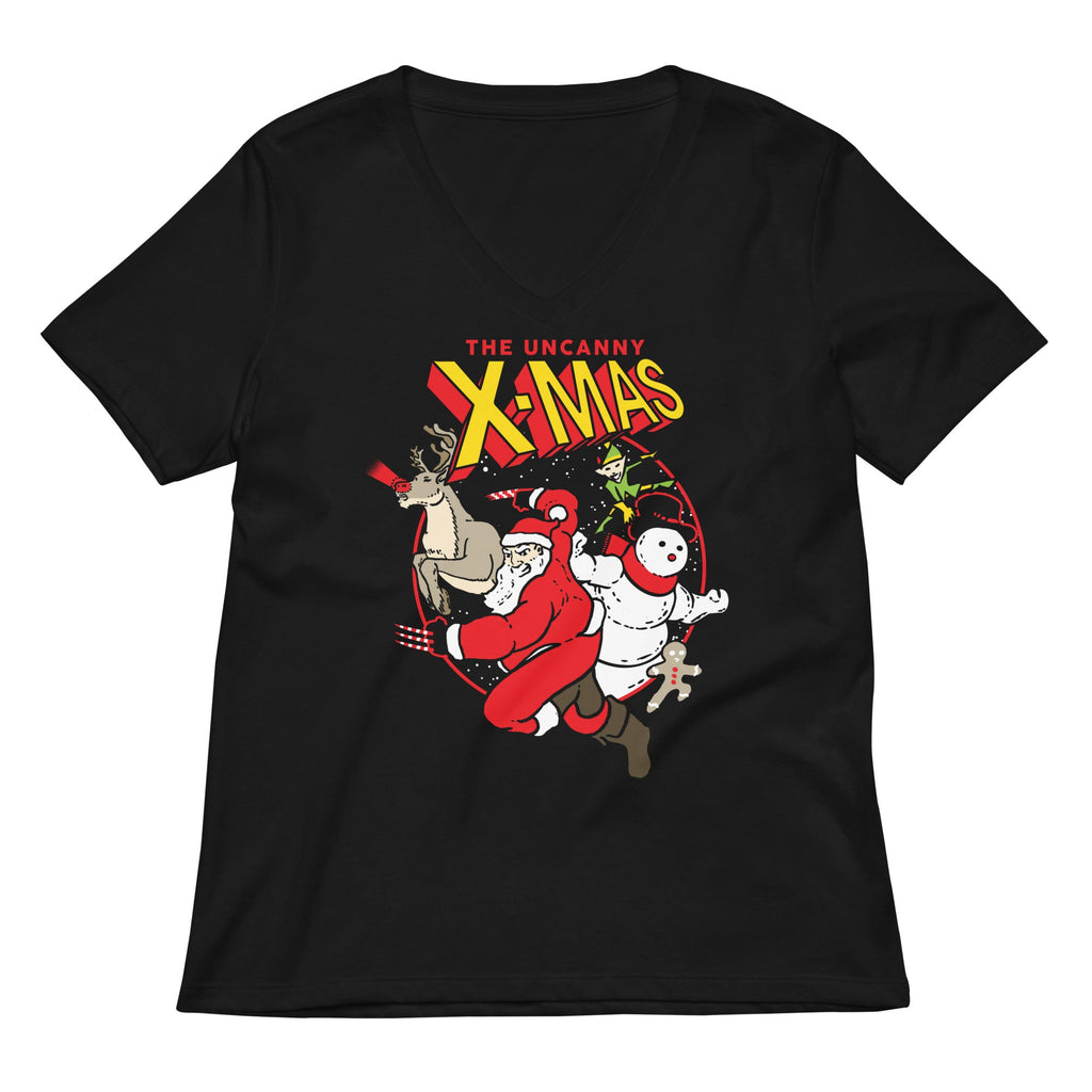 The Uncanny X-Mas Women's V-Neck Tee